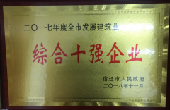 綜合十強(qiáng)企業(yè)