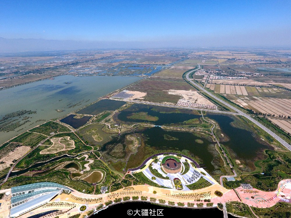 寧夏銀川綠博園項(xiàng)目二期綠博島市政管線及道路工程